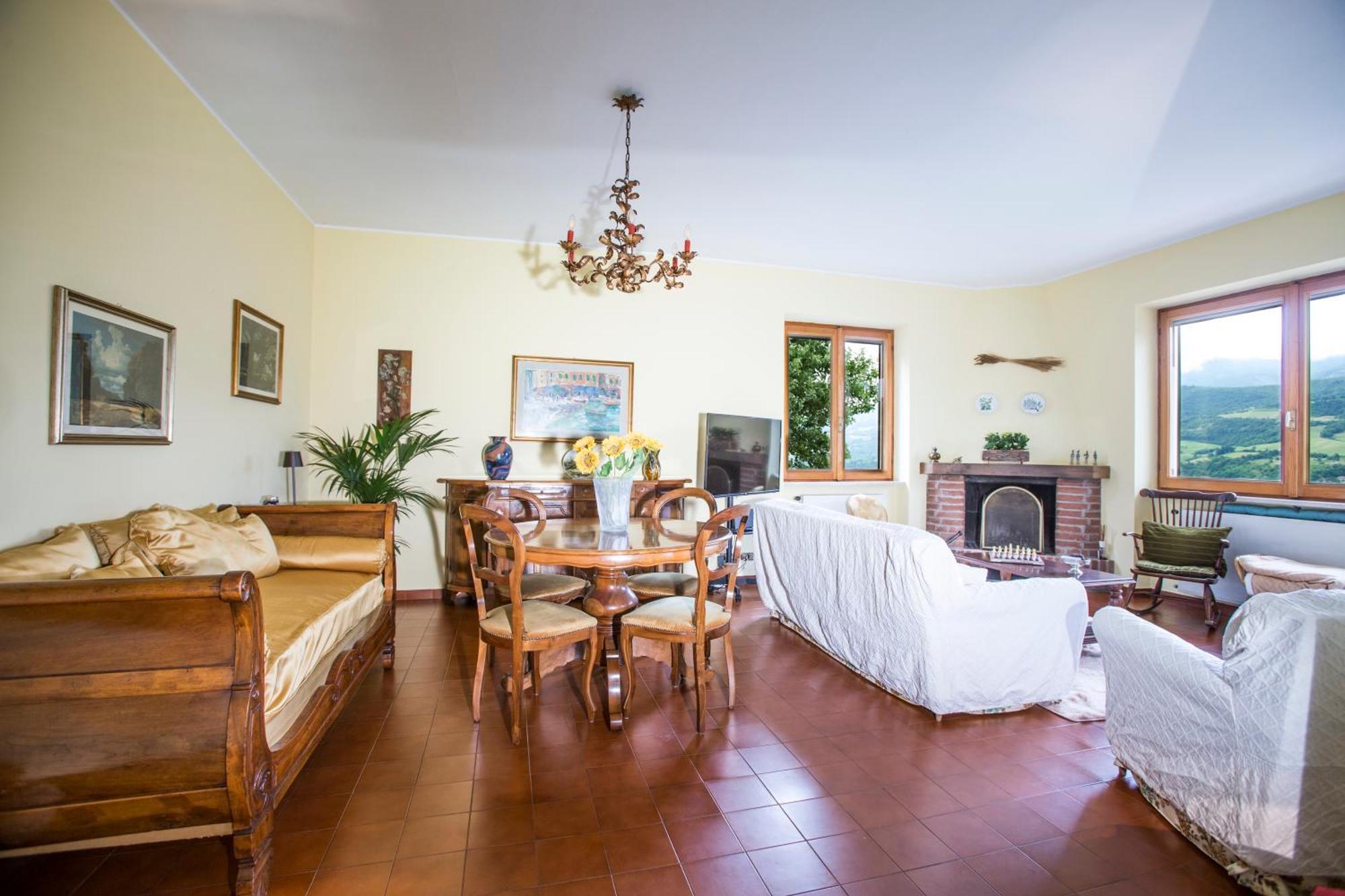 Casa Del Bosco - Vista Mozzafiato & Parco 4 Ettari Villa Bobbio Exterior photo